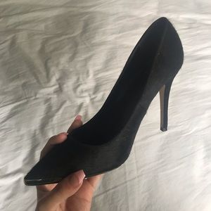 black heels